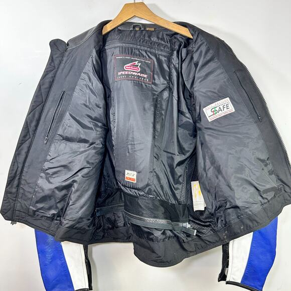 Rare Vintage Hein Gericke Leather Motorbike Jacket Size 52 Mens - Picture 2 of 16